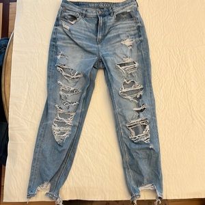 American eagle ripped jeans